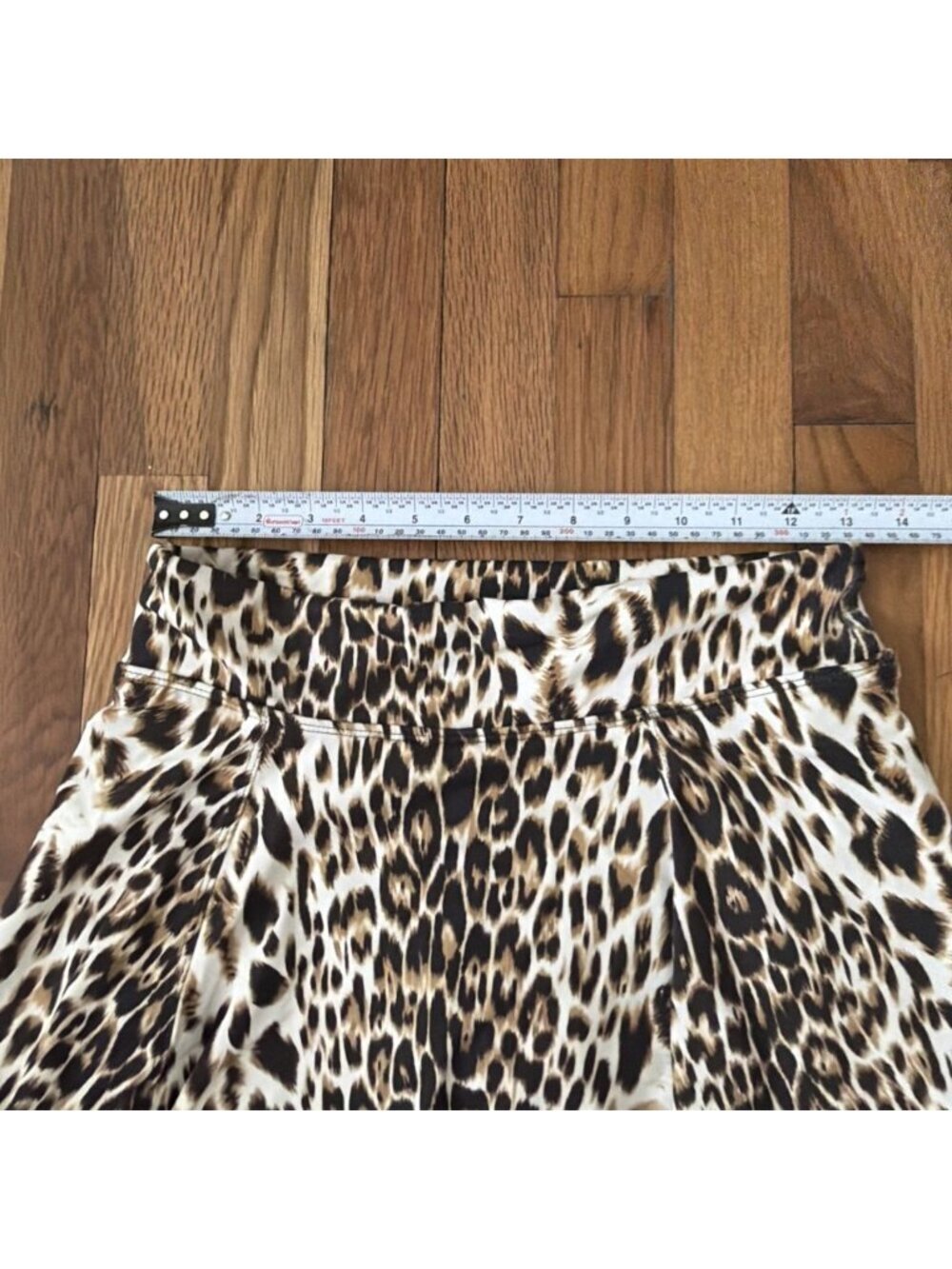Dona Jo Women's Leopard Print Athletic Skort/Leggings Size M (Q07) - Picture 2 of 8